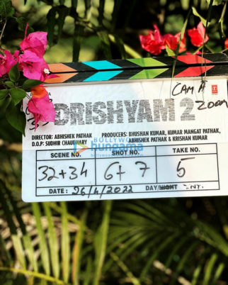 On the Sets of the movie Drishyam 2