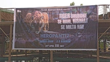 Fans left amazed by Heropanti 2’s tiger conservation campaign