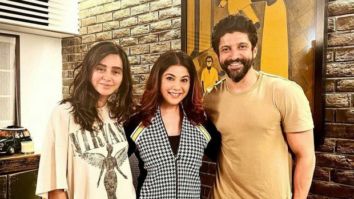 Farhan Akhtar and Shibani Dandekar get their hands cast in wax, see photos