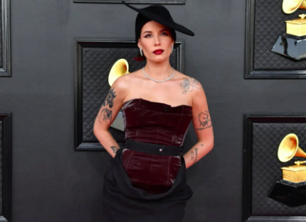 Halsey walks 2022 Grammys just days after surgery; headed back home after seeing BTS' performance