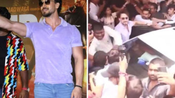 Heropanti 2: Tiger Shroff gets mobbed by a sea of fans outside Gaiety Galaxy