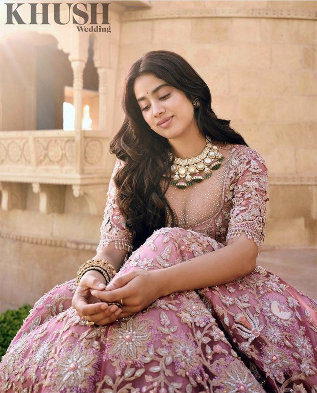 Janhvi Kapoor looks quintessentially royal in bridal ensembles by Tarun Tahiliani in her latest photoshoot for Khush Magazine