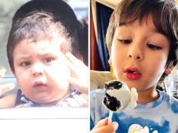 Kareena Kapoor Khan’s son Jeh Ali Khan waves at paparazzi; Jeh Kapoor, Taimur enjoys Easter treats