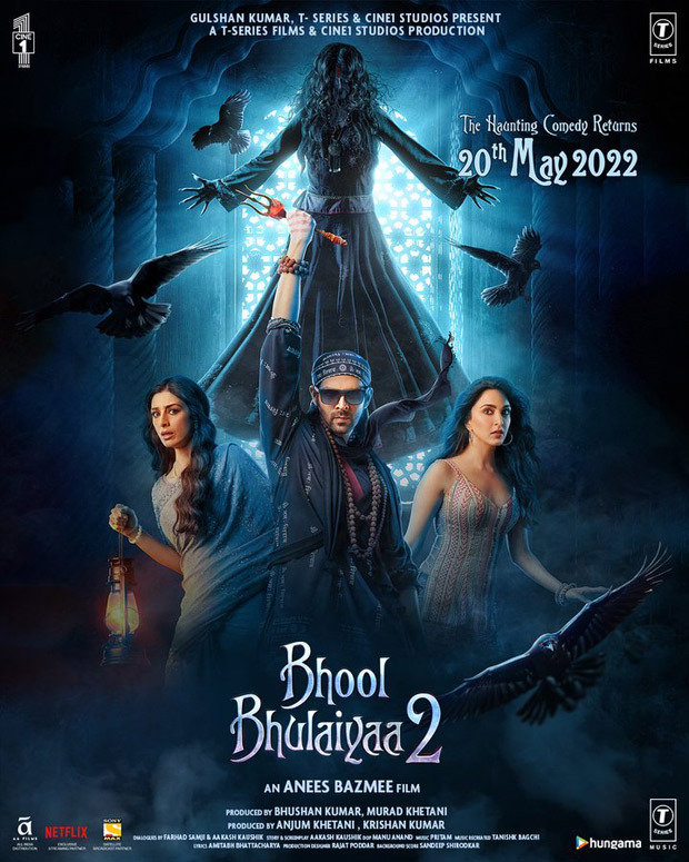 Kartik Aaryan, Kiara Advani and Tabu starrer Bhool Bhulaiyaa 2 trailer releases on April 26 Kartik Aaryan, Kiara Advani and Tabu starrer Bhool Bhulaiyaa 2 trailer releases on April 26