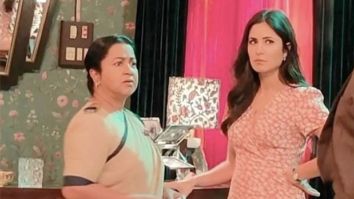Leaked: Katrina Kaif on the set of Merry Christmas with Radikaa Sarathkumar