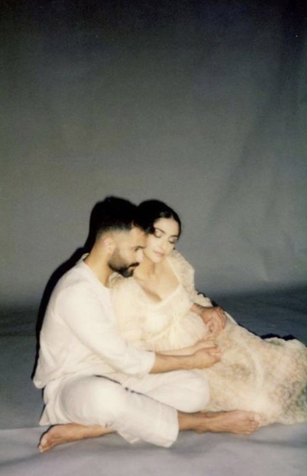 Mom-to-be Sonam Kapoor flaunts her pregnancy style in midi dress worth Rs 14,500 in maternity photoshoot with Anand Ahuja 