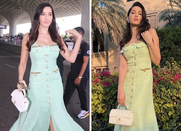 Nora Fatehi amps up her look with Fendi bag worth ₹2.5 lakh, see