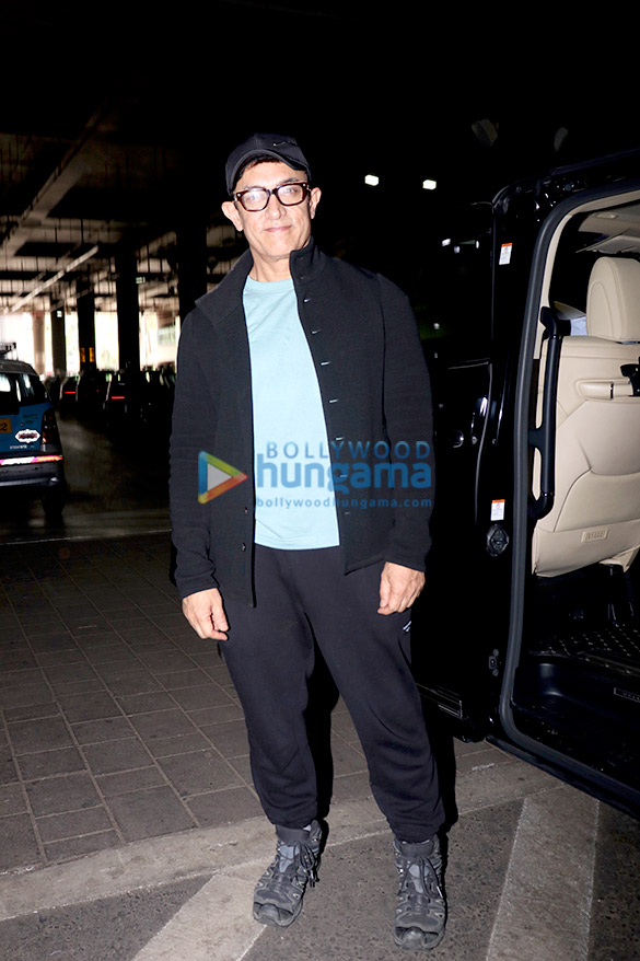 photos aamir khan urvashi rautela nora fatehi adah sharma and others snapped at the airport1 2