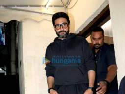 Photos: Abhishek Bachchan, Yami Gautam Dhar, Nimrat Kaur and others snapped at Juhu PVR for Dasvi
