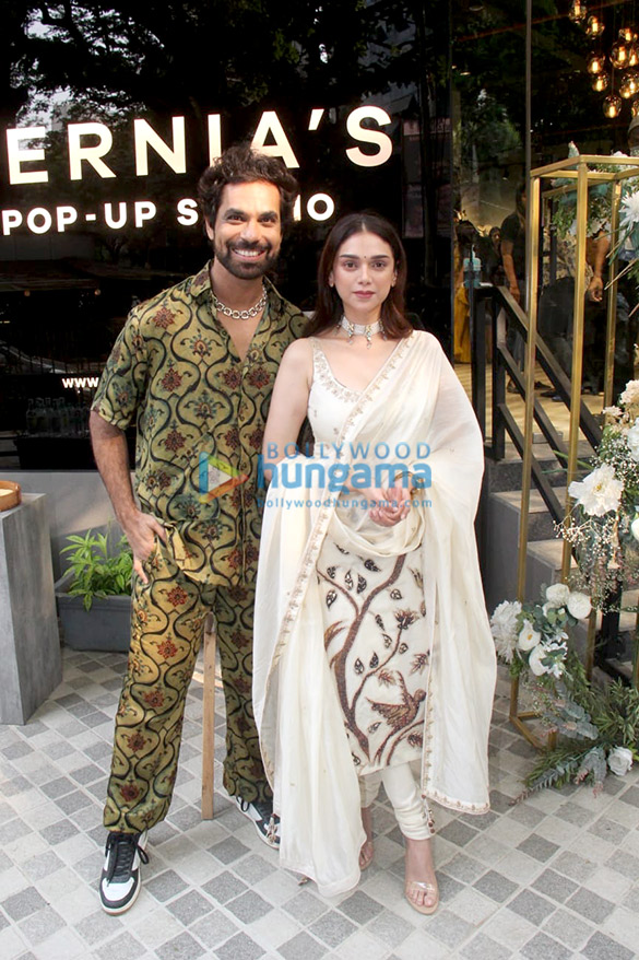photos aditi rao hydari snapped at the unveiling of punit balanas spring collection at a store in bandra 1