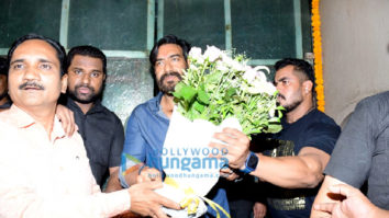 Photos: Ajay Devgn snapped at his residence celebrating his 53rd birthday