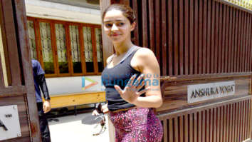 Photos: Ananya Panday spotted at Anshuka Yoga in Bandra