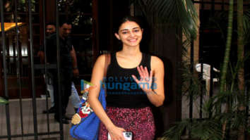 Photos: Ananya Panday spotted outside a dance class in Khar