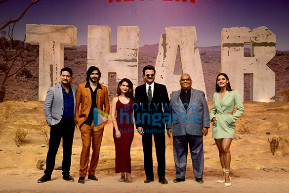 Photos: Anil Kapoor, Harsh Varrdhan Kapoor, Fatima Sana Shaikh and others at the trailer launch event of Thar Photos: Anil Kapoor, Harsh Varrdhan Kapoor, Fatima Sana Shaikh and others at the trailer launch event of Thar