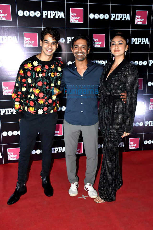 Photos: Ishaan Khatter, Mrunal Thakur and others snapped at Pippa wrap-up party Photos: Ishaan Khatter, Mrunal Thakur and others snapped at Pippa wrap-up party
