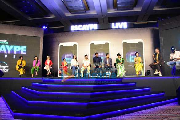 photos jaaved jaffrey siddharth shweta tripathi and others snapped at the press conference of disney hotstars upcoming project escaype live 8