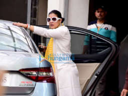 Photos: Kajol and Yug Devgn snapped in Juhu