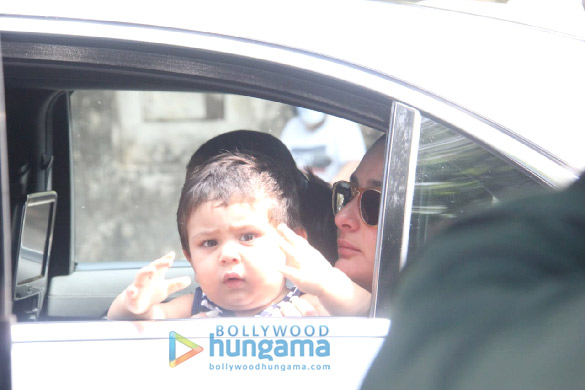 Photos: Kareena Kapoor Khan and Jeh Ali Khan spotted in Bandra Photos: Kareena Kapoor Khan and Jeh Ali Khan spotted in Bandra
