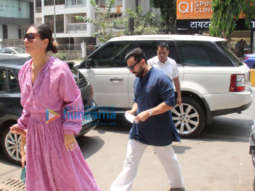 Photos: Kareena Kapoor Khan and Saif Ali Khan spotted with son Taimur Ali Khan at Foodhall in Bandra