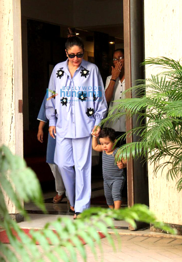 photos kareena kapoor khan and her son jeh ali khan spotted in bandra 2