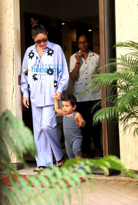 photos kareena kapoor khan and her son jeh ali khan spotted in bandra 3