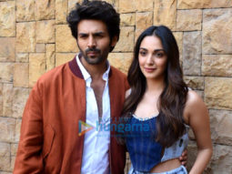 Photos: Kartik Aaryan and Kiara Advani promote Bhool Bhulaiyaa 2 at JW Marriott, Juhu
