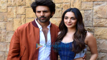 Photos: Kartik Aaryan and Kiara Advani promote Bhool Bhulaiyaa 2 at JW Marriott, Juhu