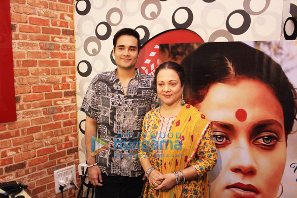 photos mandakini snapped promoting her comeback project directed by sajan agarwal 1