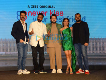 Photos: Nakuul Mehta, Anya Singh, Karan Wahi, Jaaved Jaaferi, and others at the trailer launch event of Never Kiss Your Best Friend