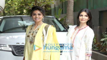 Photos: Neetu Singh, Riddhima Kapoor Sahni and Shaheen Bhatt leave for Ranbir Kapoor and Alia Bhatt’s wedding ceremony in Bandra