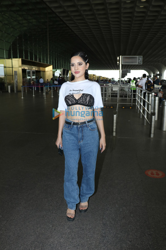 photos nora fatehi adah sharma gauri khan and urfi javed snapped at the airport 4