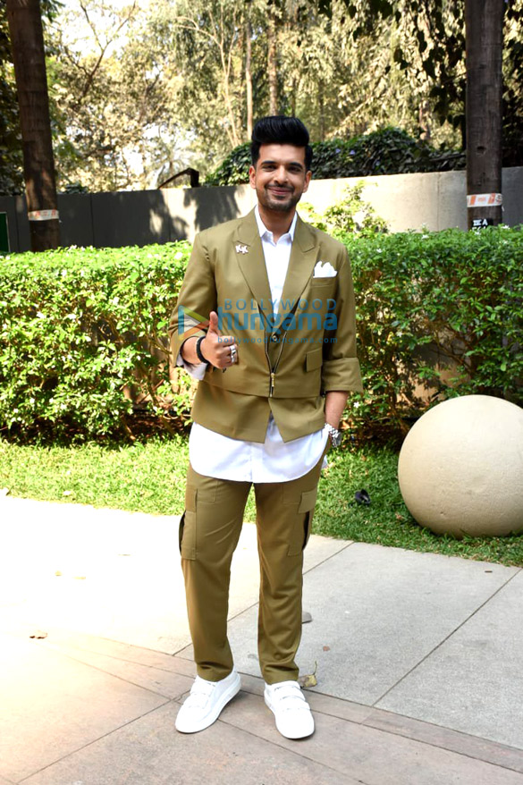 photos nora fatehi and karan kundra snapped at the launch of dance deewane junior 5