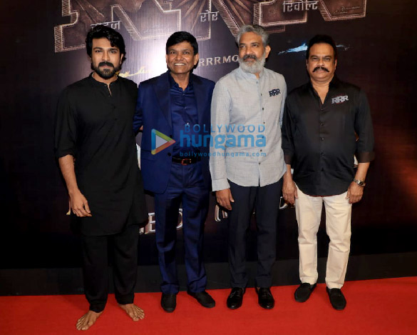 photos ram charan jr ntr ss rajamouli and others snapped at the success bash of their film rrr 123 3