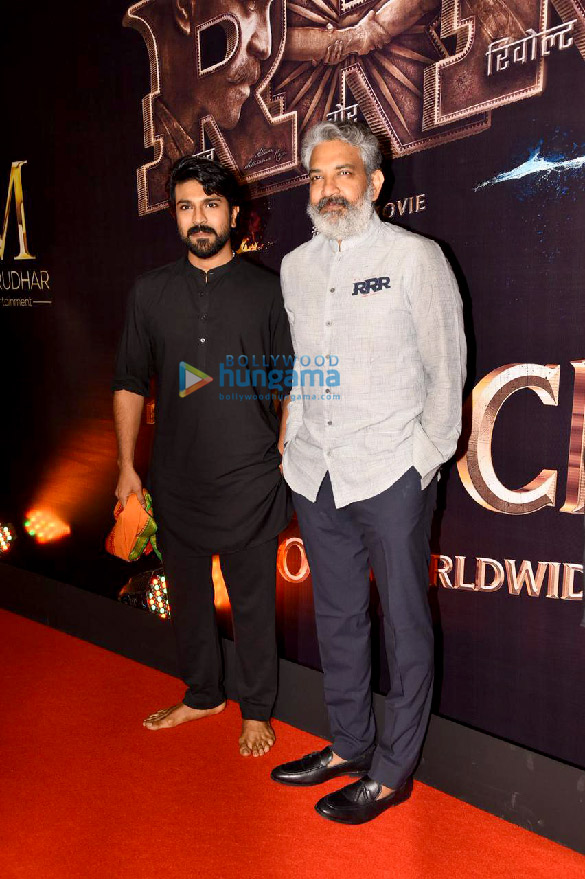photos ram charan jr ntr ss rajamouli and others snapped at the success bash of their film rrr 9