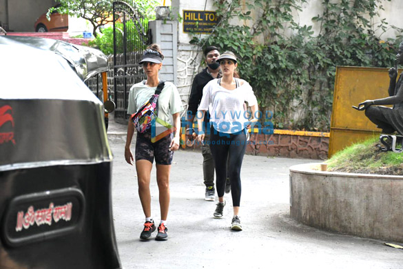 Photos: Rhea Chakraborty and Shibani Dandekar spotted during morning walk in Bandra Photos: Rhea Chakraborty and Shibani Dandekar spotted during morning walk in Bandra
