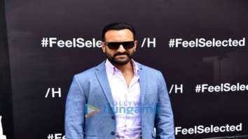 Photos: Saif Ali Khan snapped at the new Selected Homme store at Brady House, Fort