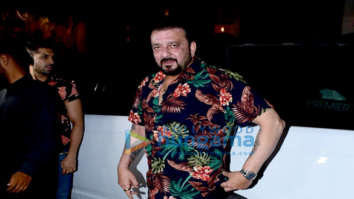 Photos: Sanjay Dutt and Huma Qureshi snapped at Bastian in Worli