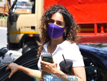 Photos: Sanya Malhotra snapped in Santacruz