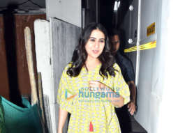 Photos: Sara Ali Khan snapped post an ad shoot in Bandra
