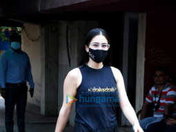 Photos: Sara Ali Khan spotted outside a pilates studio