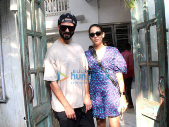 Photos: Shahid Kapoor and Mira Kapoor spotted at Joshi house in Bandra