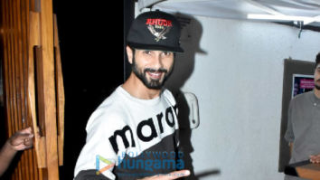 Photos: Shahid Kapoor snapped at Izumi in Bandra