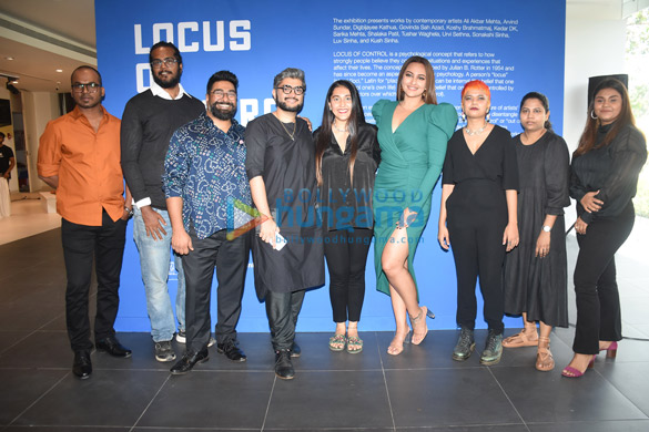 photos sonakshi sinha displays her artwork at the house of creativity inaugural show2 6