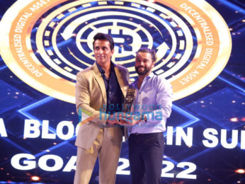 Photos: Sonu Sood arrives as Chief Guest at the Rikeza blockchain summit in Goa