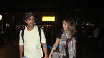 Photos: Sussanne Khan and Arslan Goni spotted together at the airport