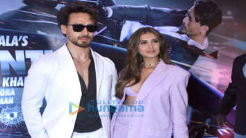 Photos: Tiger Shroff and Tara Sutaria grace the song launch of ‘Miss Hairan’ from their film ‘Heropanti 2’