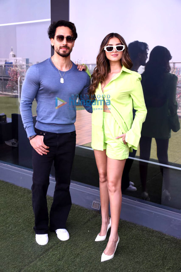 photos tiger shroff and tara sutaria snapped during the promotions of heropanti 2 1