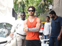 Photos: Amidst Heropanti 2 promotions, Tiger Shroff spotted at Filmistan Studios Photos: Amidst Heropanti 2 promotions, Tiger Shroff spotted at Filmistan Studios
