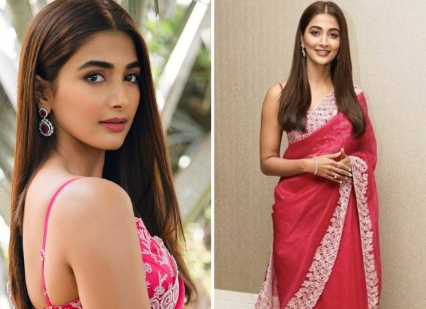 Ananya Panday casts a spell in a red floral saree | The Times of India