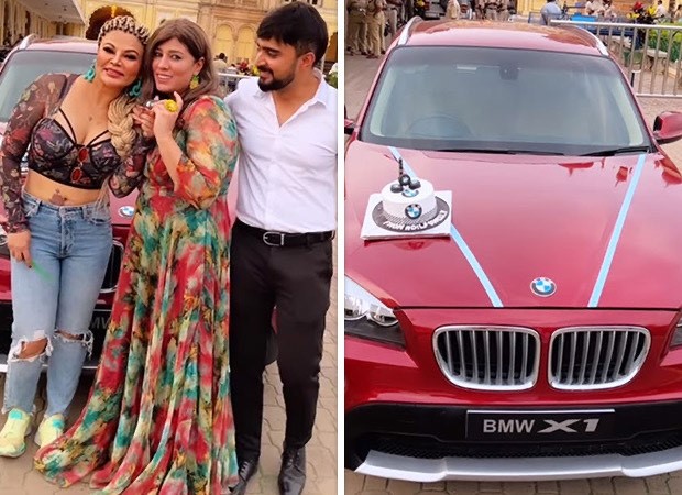 Rakhi Sawant flaunts her new BMW X1 worth Rs. 40 lakh; says she is grateful for the gift 